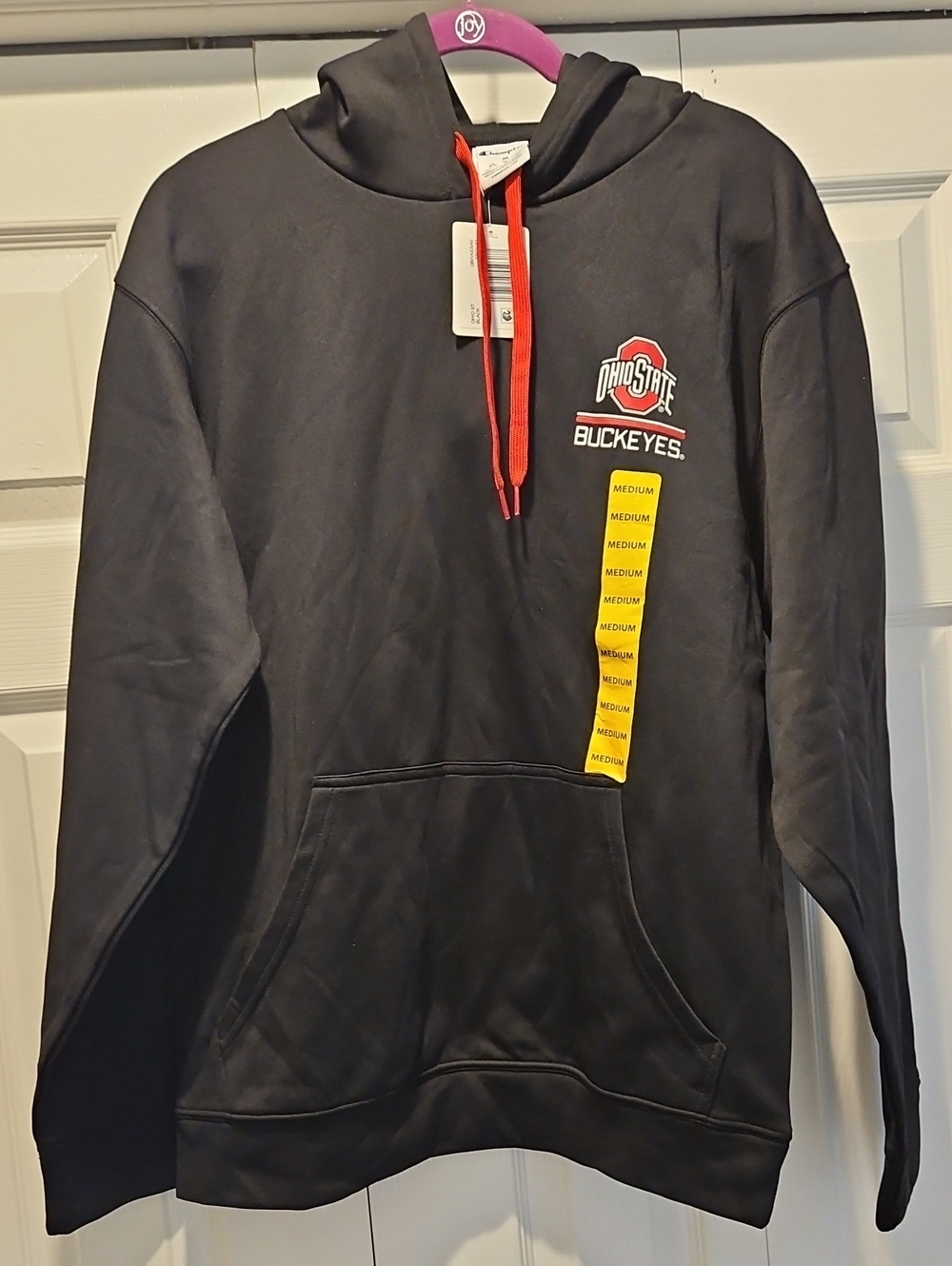 Champion Ohio State Mens Black Performance Hoodie